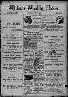 Widnes Weekly News and District Reporter Saturday 01 July 1899 Page 1