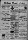 Widnes Weekly News and District Reporter Saturday 08 July 1899 Page 1