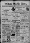 Widnes Weekly News and District Reporter Saturday 15 July 1899 Page 1