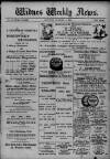 Widnes Weekly News and District Reporter Saturday 09 December 1899 Page 1