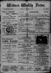 Widnes Weekly News and District Reporter Saturday 10 February 1900 Page 1