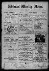 Widnes Weekly News and District Reporter Saturday 17 February 1900 Page 1