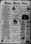 Widnes Weekly News and District Reporter Saturday 14 July 1900 Page 1