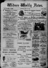 Widnes Weekly News and District Reporter Saturday 28 July 1900 Page 1