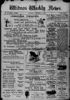 Widnes Weekly News and District Reporter Saturday 15 December 1900 Page 1