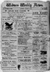 Widnes Weekly News and District Reporter Saturday 12 January 1901 Page 1