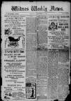 Widnes Weekly News and District Reporter Saturday 22 November 1902 Page 1