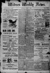 Widnes Weekly News and District Reporter Saturday 02 April 1904 Page 1