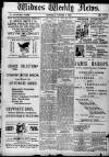 Widnes Weekly News and District Reporter Saturday 01 October 1904 Page 1