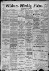 Widnes Weekly News and District Reporter Saturday 01 June 1907 Page 1