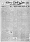 Widnes Weekly News and District Reporter Friday 01 December 1911 Page 1