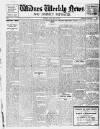 Widnes Weekly News and District Reporter Friday 21 January 1921 Page 1
