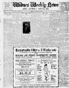 Widnes Weekly News and District Reporter Friday 28 January 1921 Page 1