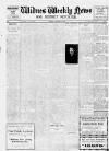 Widnes Weekly News and District Reporter Friday 11 March 1921 Page 1