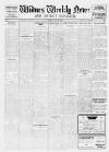 Widnes Weekly News and District Reporter Friday 20 May 1921 Page 1