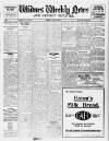 Widnes Weekly News and District Reporter Friday 15 July 1921 Page 1