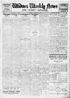 Widnes Weekly News and District Reporter Friday 02 December 1921 Page 1