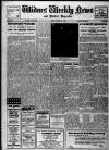 Widnes Weekly News and District Reporter Friday 01 March 1935 Page 1