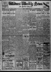 Widnes Weekly News and District Reporter Friday 15 November 1935 Page 1