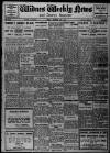Widnes Weekly News and District Reporter Friday 15 September 1939 Page 1