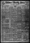 Widnes Weekly News and District Reporter Friday 08 March 1940 Page 1
