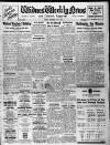 Widnes Weekly News and District Reporter Friday 27 September 1940 Page 1