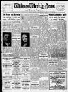 Widnes Weekly News and District Reporter Friday 01 November 1940 Page 1