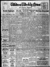Widnes Weekly News and District Reporter Friday 07 March 1941 Page 1