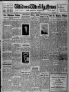 Widnes Weekly News and District Reporter Friday 08 May 1942 Page 1