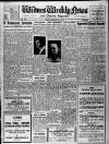 Widnes Weekly News and District Reporter Friday 25 September 1942 Page 1