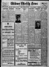 Widnes Weekly News and District Reporter Friday 10 December 1943 Page 1