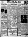Widnes Weekly News and District Reporter Friday 24 November 1944 Page 1