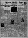 Widnes Weekly News and District Reporter Friday 08 October 1948 Page 1