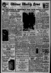 Widnes Weekly News and District Reporter Friday 01 April 1949 Page 1