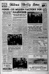 Widnes Weekly News and District Reporter Friday 05 February 1960 Page 1