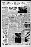 Widnes Weekly News and District Reporter Friday 25 March 1960 Page 1