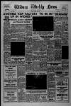 Widnes Weekly News and District Reporter Friday 10 March 1961 Page 1