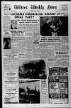 Widnes Weekly News and District Reporter Friday 23 March 1962 Page 1