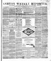 Ashton Reporter Saturday 01 August 1857 Page 1