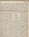 Ashton Reporter Saturday 08 May 1858 Page 1