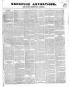 Greenock Advertiser Friday 26 February 1847 Page 1
