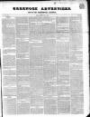 Greenock Advertiser Friday 01 June 1849 Page 1
