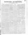 Greenock Advertiser Friday 23 August 1850 Page 1