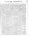 Greenock Advertiser Friday 30 August 1850 Page 1