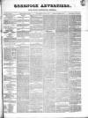 Greenock Advertiser Friday 15 January 1858 Page 1
