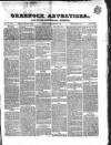 Greenock Advertiser Saturday 02 February 1861 Page 1