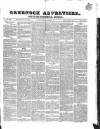 Greenock Advertiser Saturday 23 February 1861 Page 1