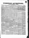 Greenock Advertiser Saturday 09 March 1861 Page 1