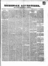 Greenock Advertiser Saturday 30 March 1861 Page 1