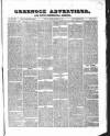 Greenock Advertiser Thursday 28 November 1861 Page 1